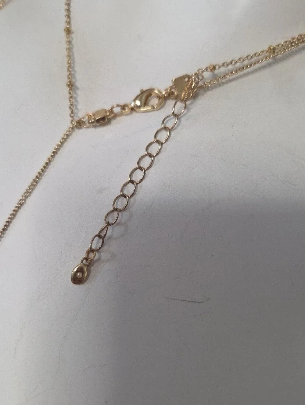 Layered Gold Disc Lariat Necklace - Elegant Women’s Jewelry